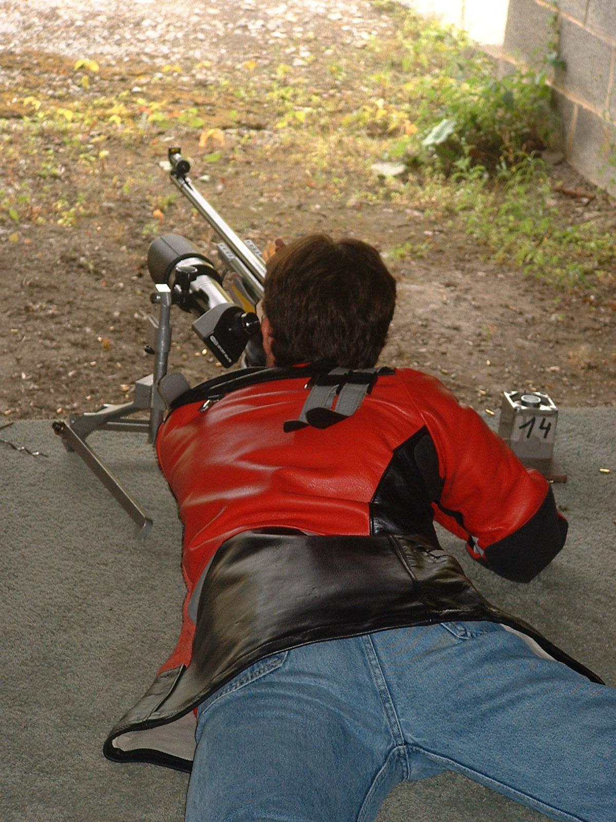 Tir couché